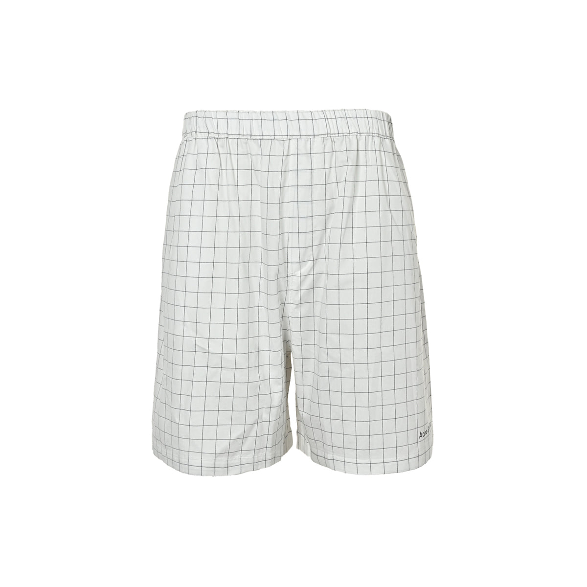 Acne Studios plaid casual shorts