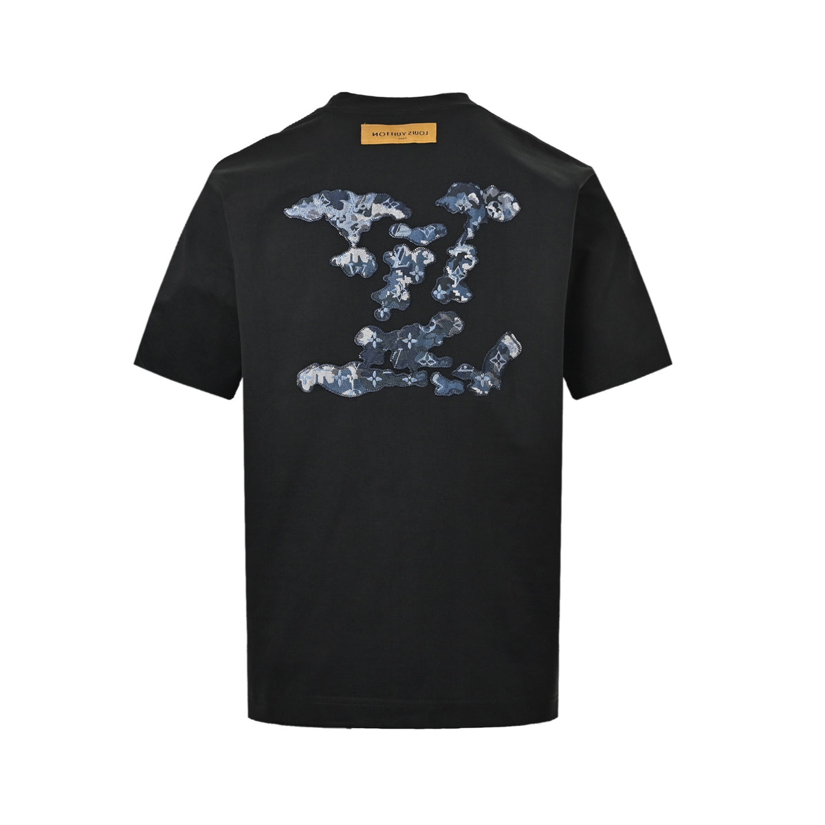 Louis Vuitton 26ss cloud old flower patch embroidered short sleeves