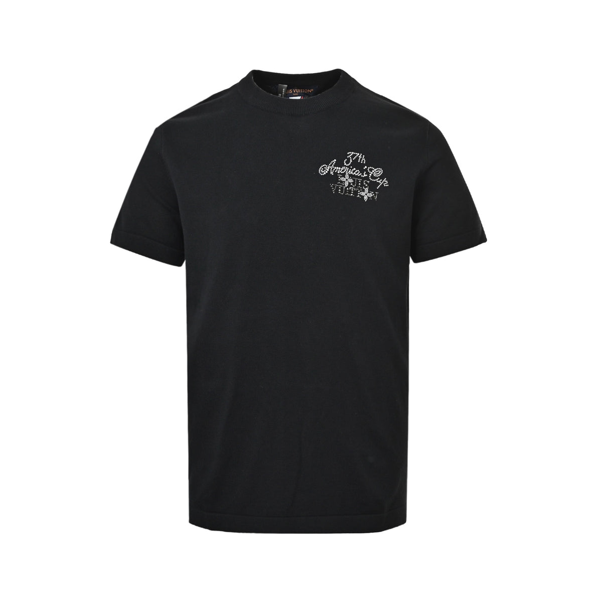 Louis Vuitton America's Cup hot diamond knitted short sleeves