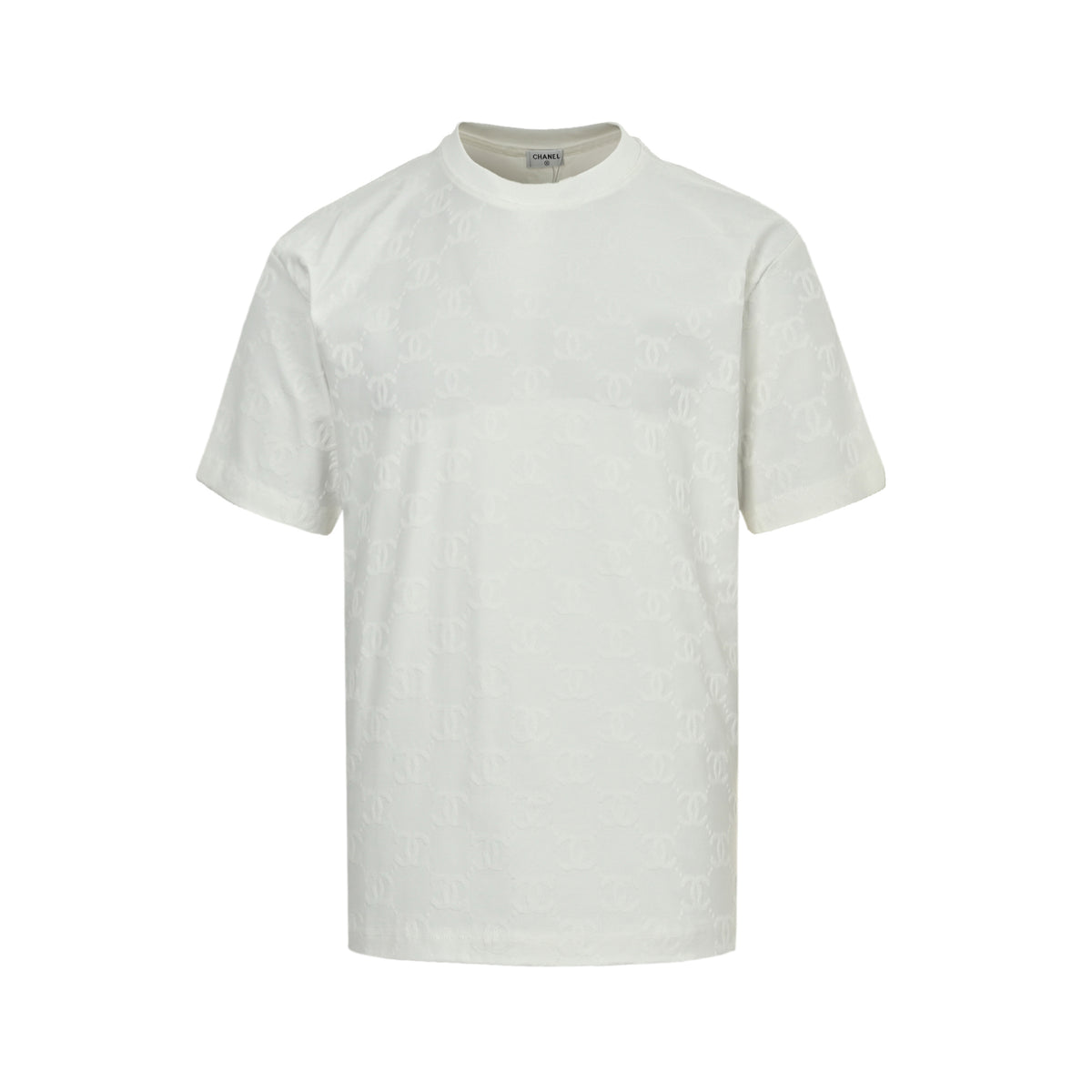 Chanel 26ss all-over presbyopia jacquard short sleeves
