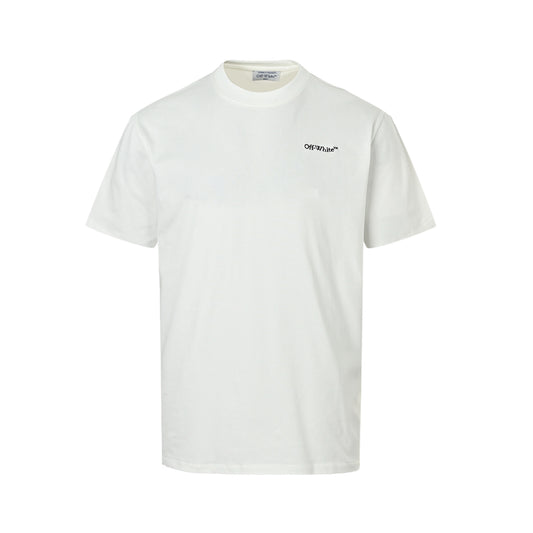 OFF WHITE CO VIRGIL random embroidered arrow embroidered short sleeves