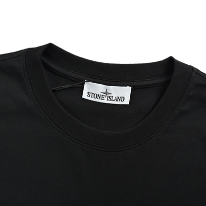 Stone Island 26ss embroidered logo letter short sleeves