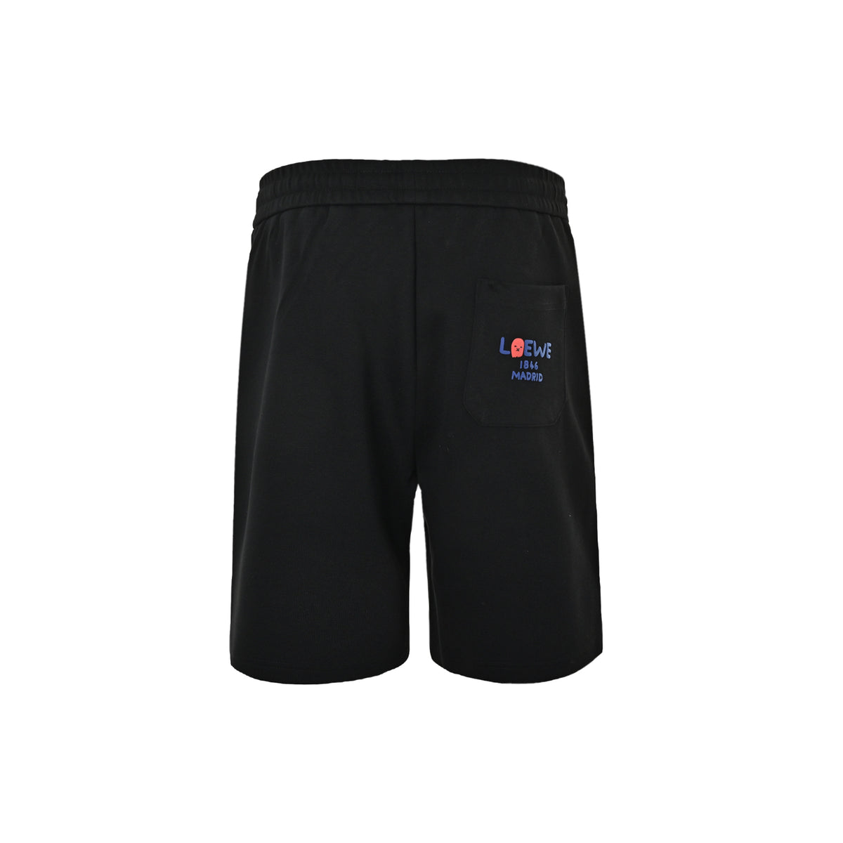 Loewe Anniversary limited edition lion flocked patch shorts