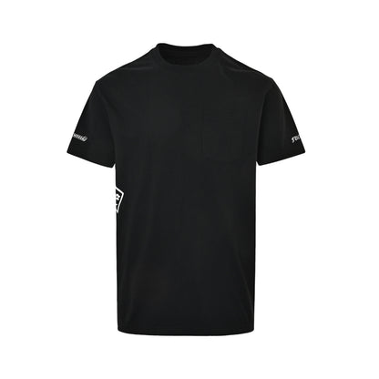 Chrome Hearts/Chrome Heart Sanskrit printed short-sleeves with family and friends seals