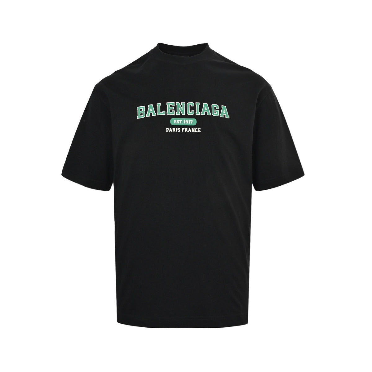Balenciaga/Balanciaga EST.1917 letter printed short sleeves