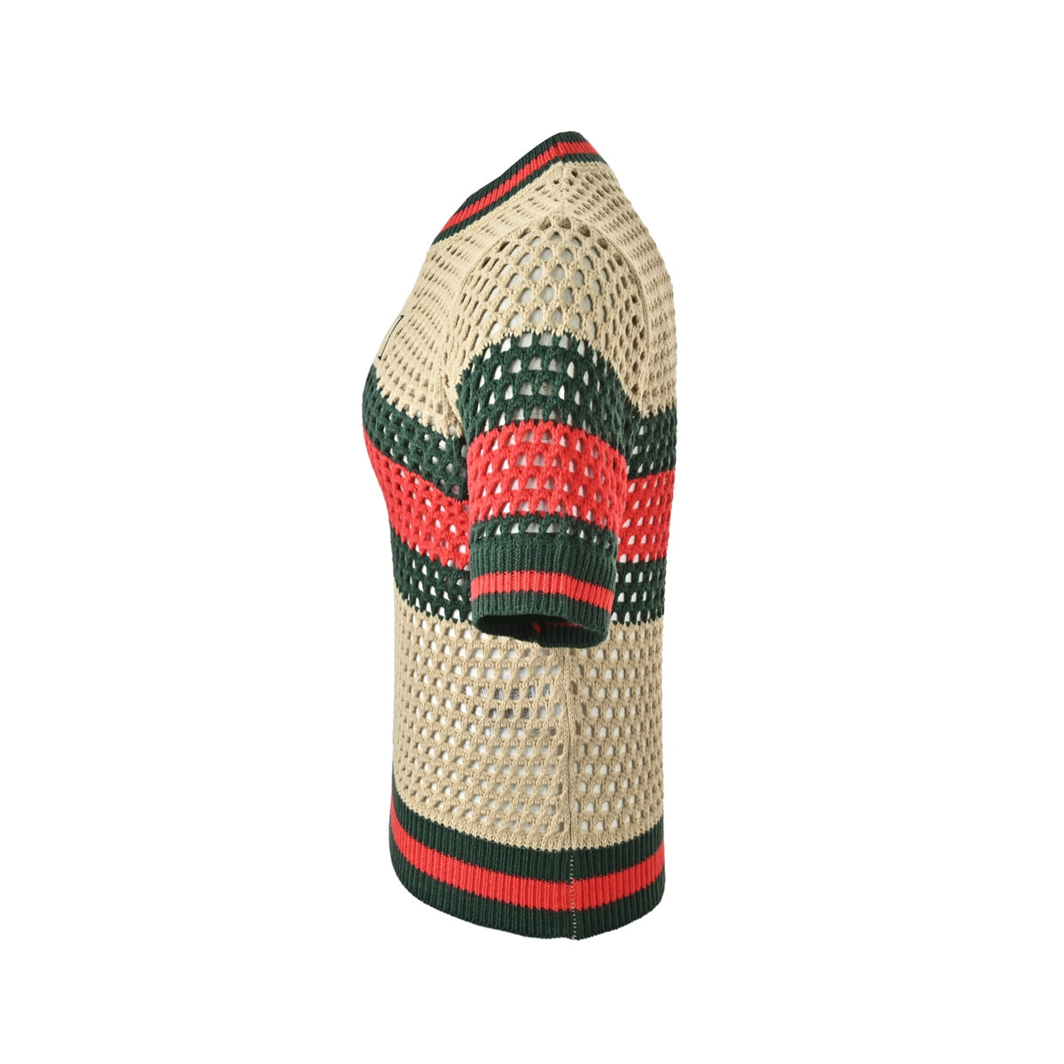 Gucci retro hollow short-sleeved sweater