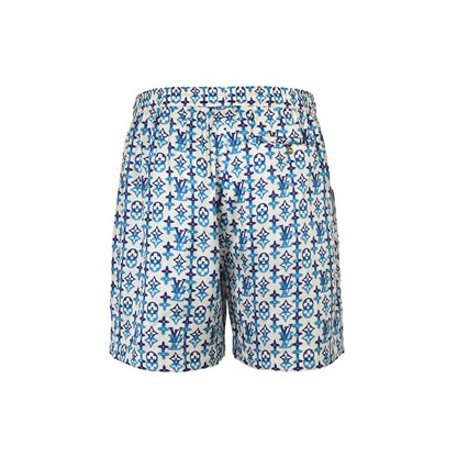 Louis Vuitton full-length presbyopia print suit shorts
