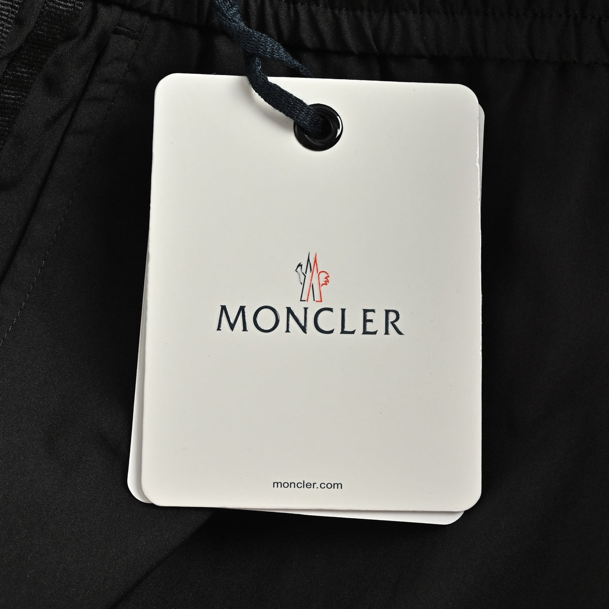 Moncler/Maskled quick-drying trousers with small label on the side waist and leg binding