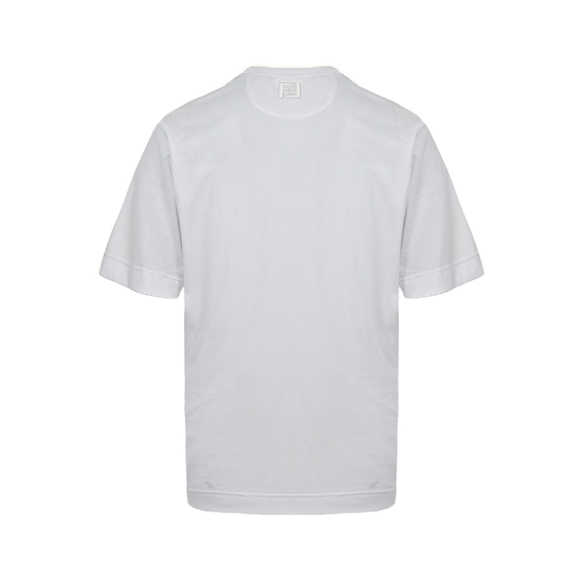 Fendi 25ss hot dog pizza badge embroidered short sleeves