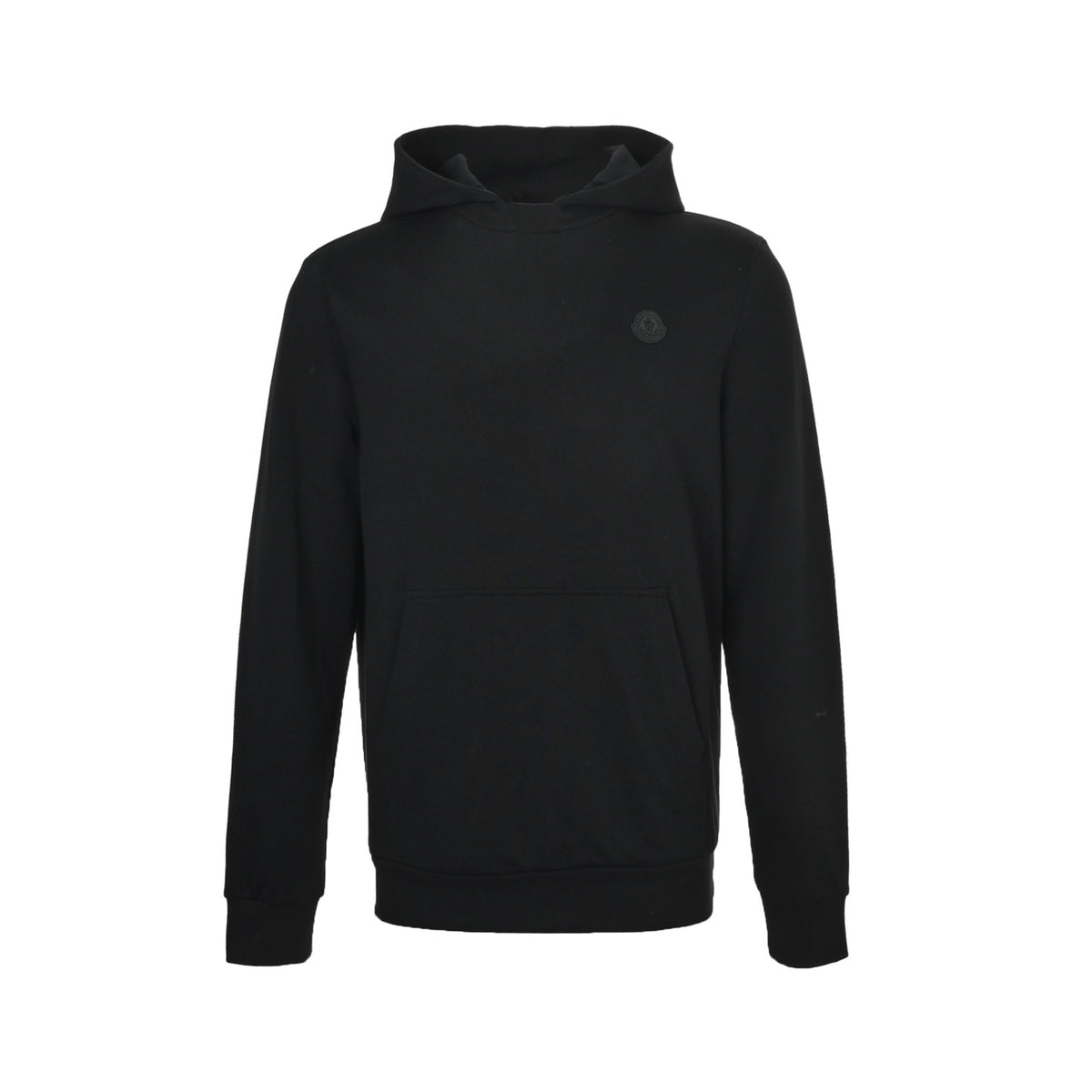 Moncler/mask black label back logo hooded sweatshirt