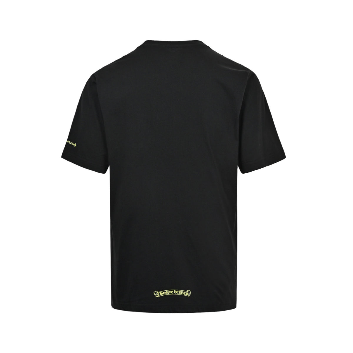 Chrome Hearts/Chrome Heart Sanskrit letter printed short sleeve collar