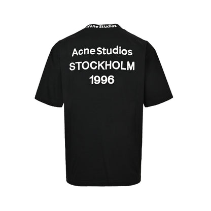 Acne Studios embroidered letter short sleeves