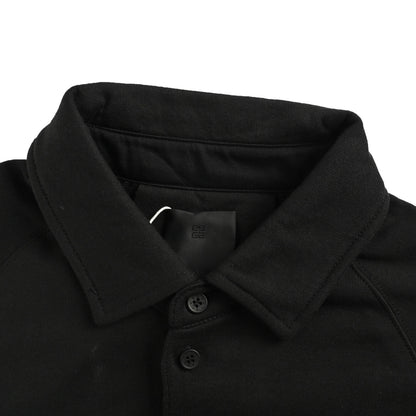GIVENCHY grass embroidered corolla POLO collar sweatshirt