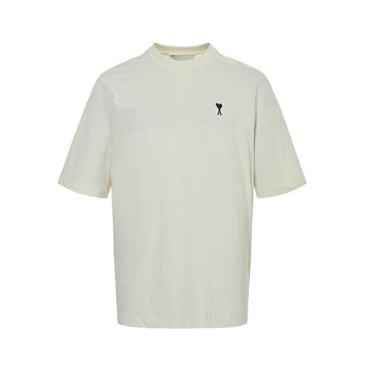 Ami Paris small heart letter print short sleeves