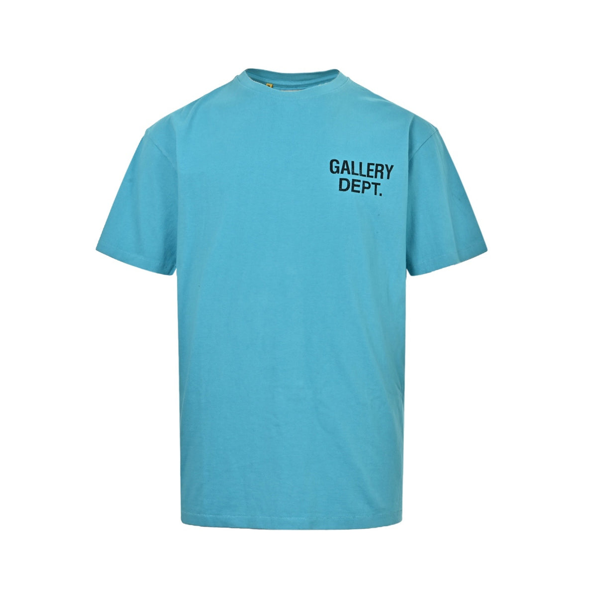 Gallery Dept 25ss Lake Blue Black English Print Short Sleeve