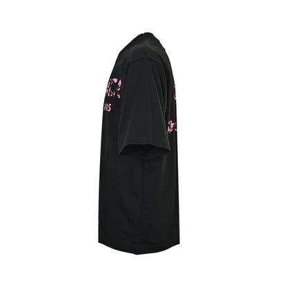 Balenciaga/Balanciaga blur printed round neck short sleeves