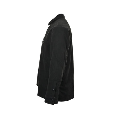 Prada triangle pocket snap button cotton jacket