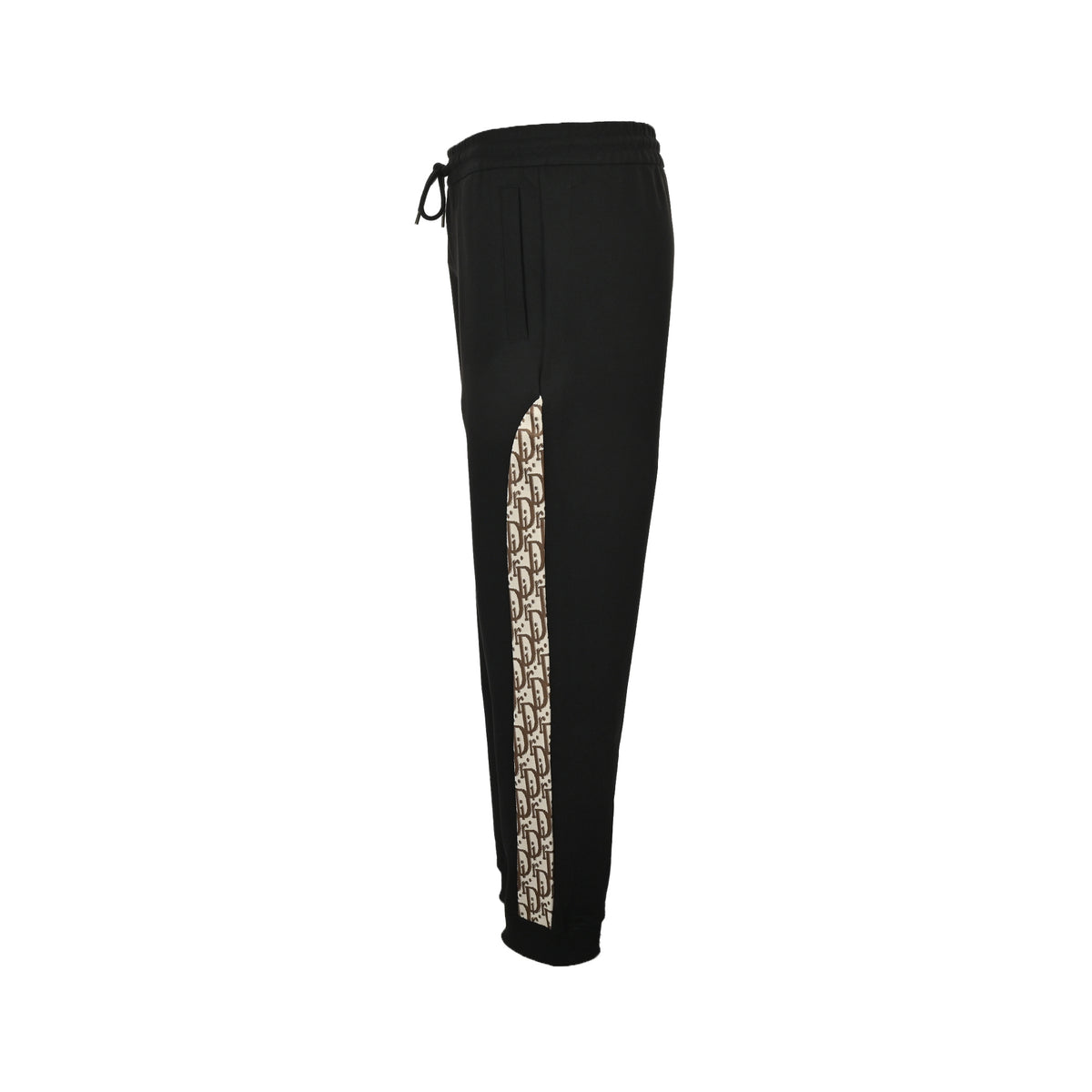 Dior 25Fw contrasting color stitching presbyopia letter all over printed suit trousers