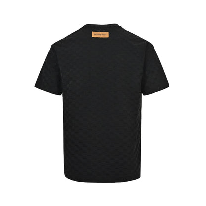 Louis Vuitton presbyopic checkerboard jacquard short sleeves