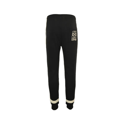 Loewe/Loewei embroidered logo braided webbing trousers