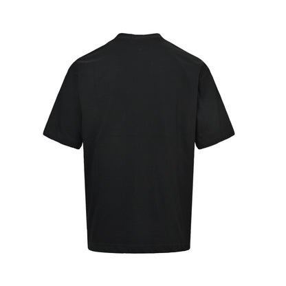 Balenciaga letter embroidery 3M melting printed short sleeves