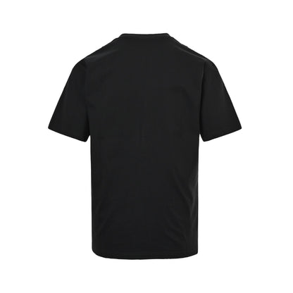 Burberry 25ss chest gold label war horse embroidered short sleeves