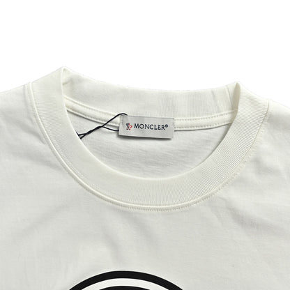 Moncler/Mask logo printed short sleeves