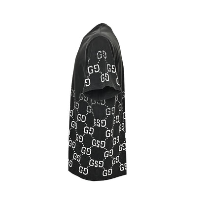 Gucci Double G printed gradient short sleeves