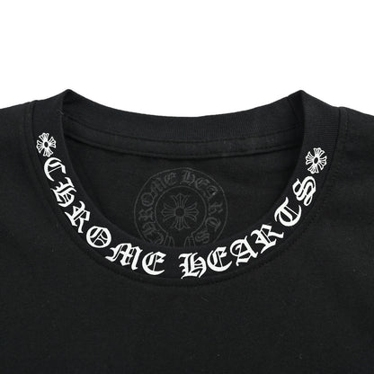 Chrome Hearts/Chrome Heart Sanskrit letter printed short sleeve collar