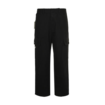 Prada 25ss pocket triangle logo overalls trousers