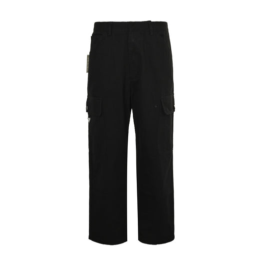 Prada 25ss pocket triangle logo overalls trousers