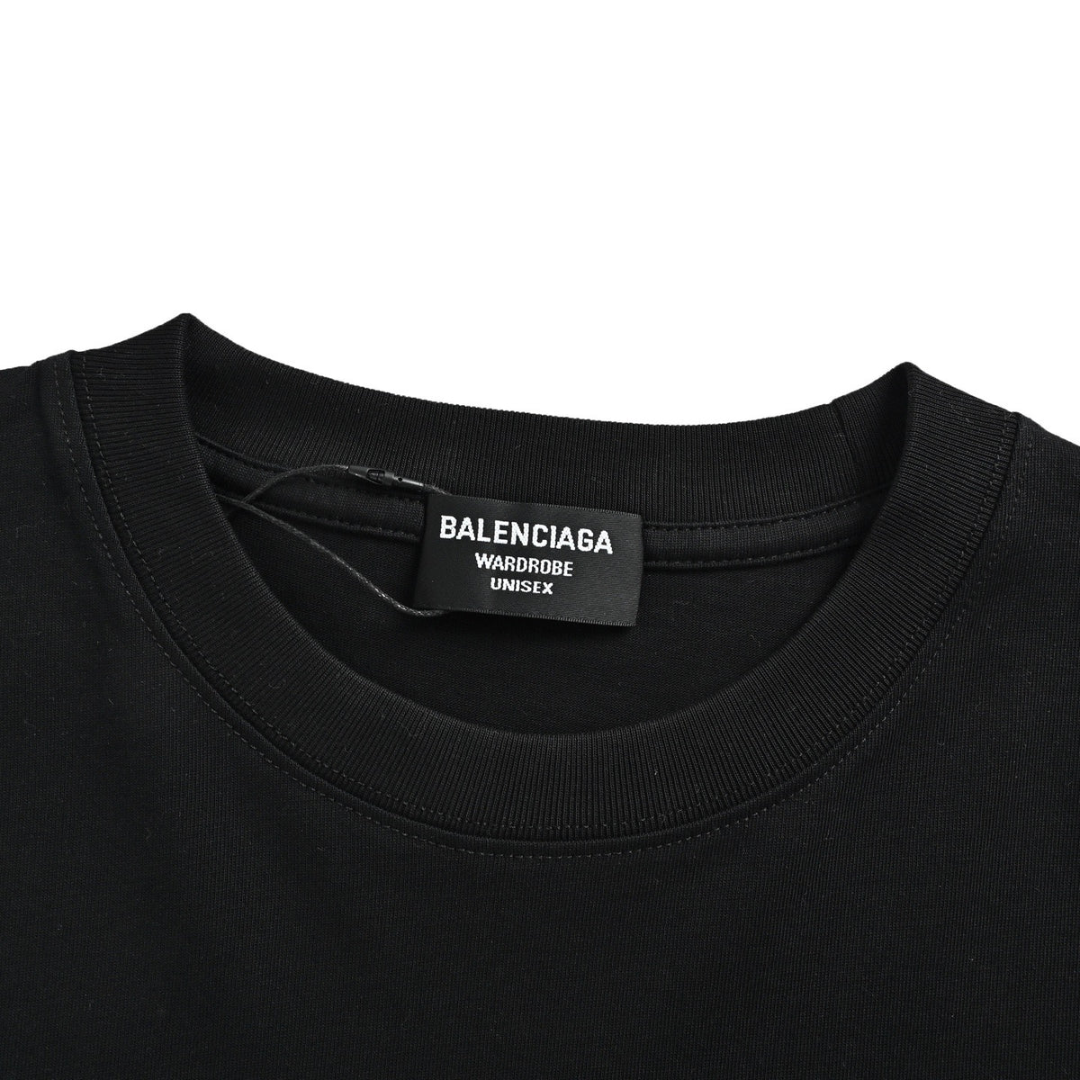 Balenciaga 22ss front and back letter print short sleeves