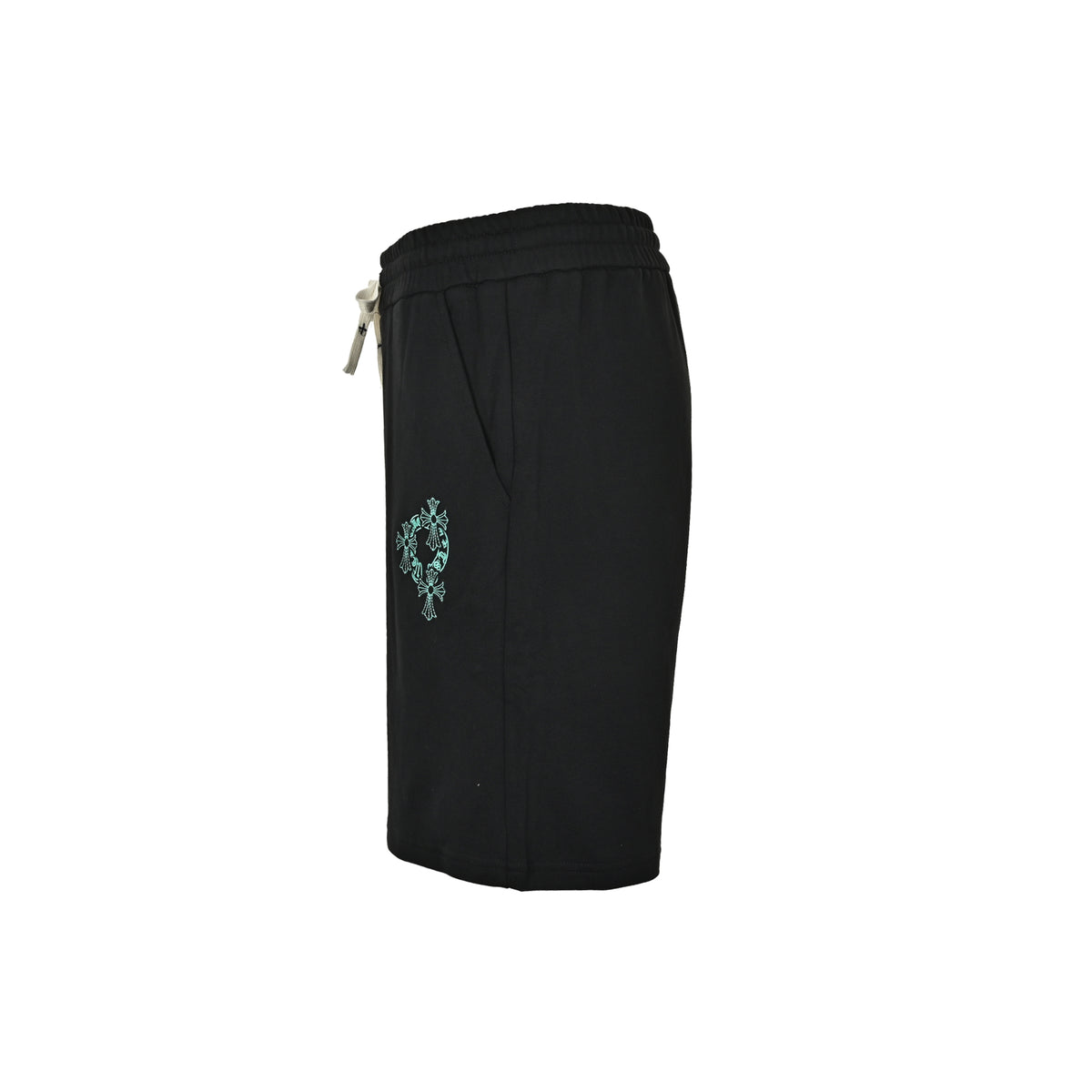 Chrome Hearts/Chrome Heart patch cross embroidered shorts