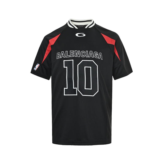 Balenciaga NBA basketball joint short-sleeved shirt
