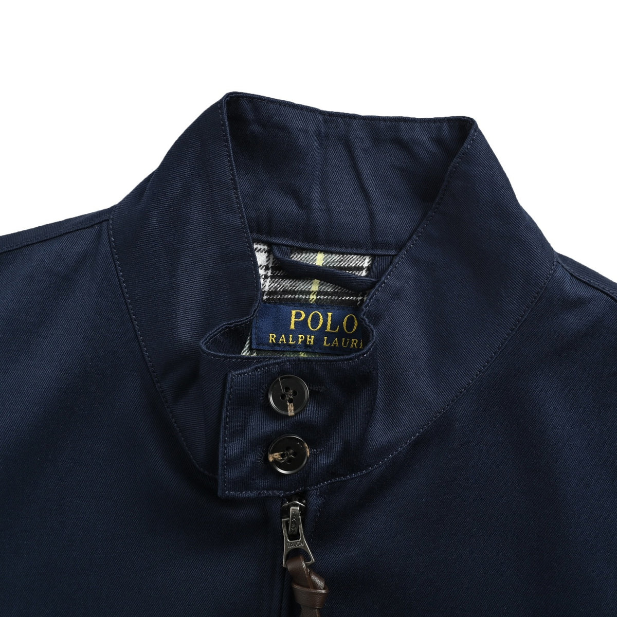 Ralph Lauren old money style Harrington stand collar jacket