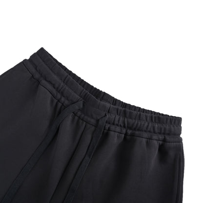 Prada 25ss hem triangle logo nylon patchwork pocket shorts