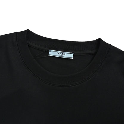 Prada striped patchwork triangle short sleeves