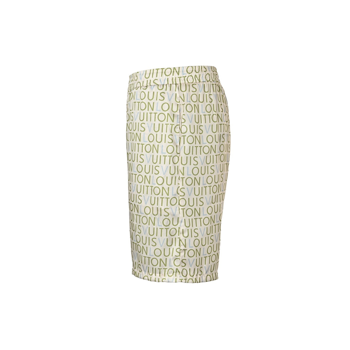 Louis Vuitton all-over lettering suit shorts