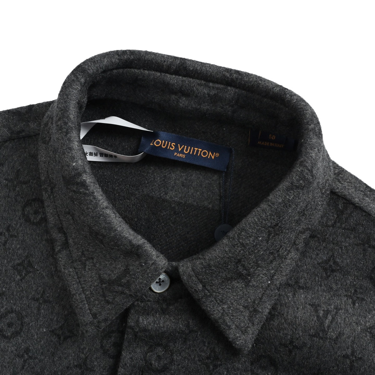 Louis Vuitton presbyopic double-sided shirt-style woolen jacket
