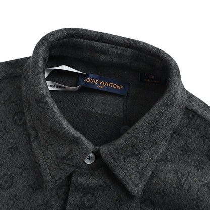Louis Vuitton presbyopic double-sided shirt-style woolen jacket