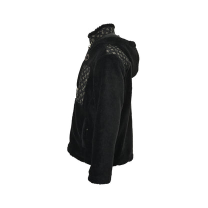 Louis Vuitton presbyopic denim patch lamb wool jacket