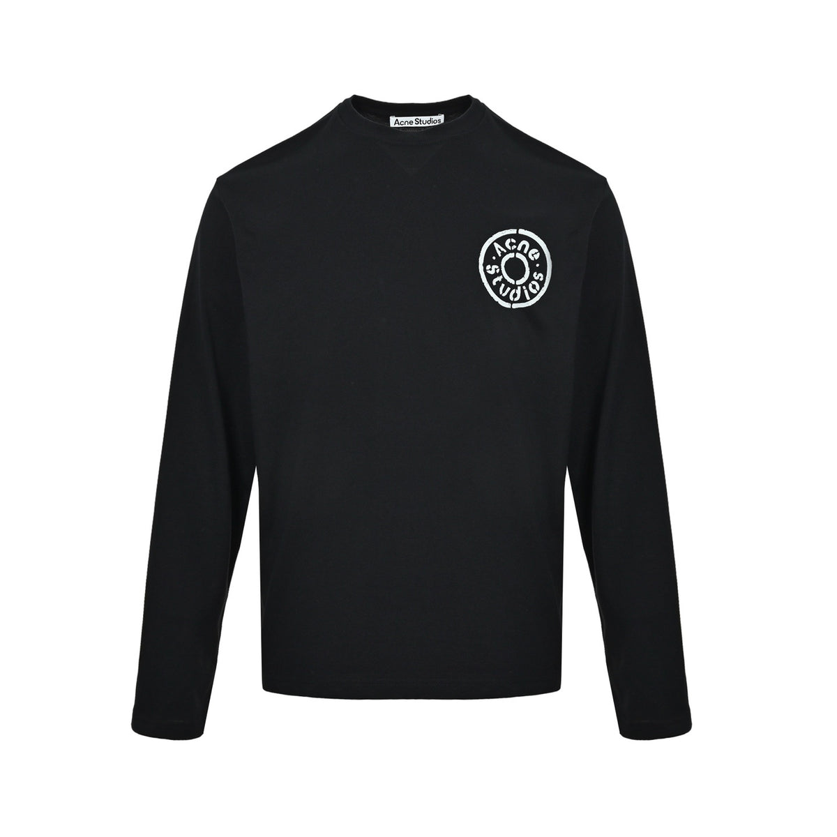 Acne Studios circle logo print long sleeves