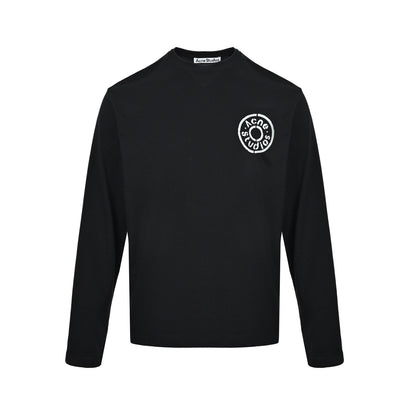 Acne Studios circle logo print long sleeves