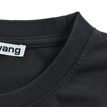 Alexander Wang 26ss hot diamond meteor print short sleeves