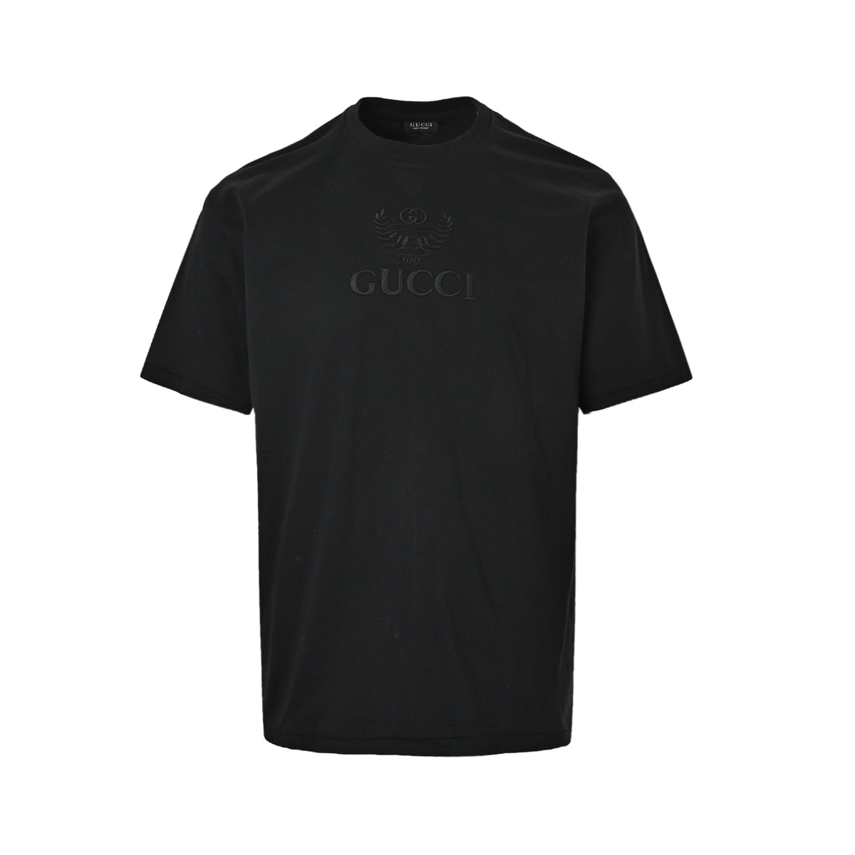 Gucci 26ss embroidered wheat short sleeves