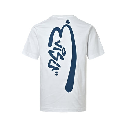 Evisu/福神 Little Seagull Pocket and Logo Graffiti Print Short Sleeve
