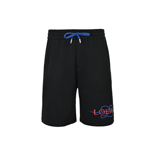 Loewe/Loewei floral letter print shorts