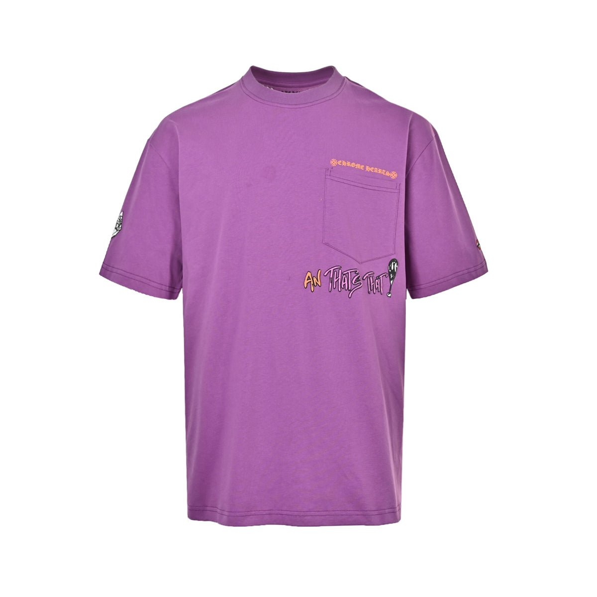 Chrome Hearts/Chrome Heart Graffiti Print Short Sleeves