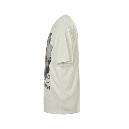 Balenciaga 25ss portrait print short sleeves