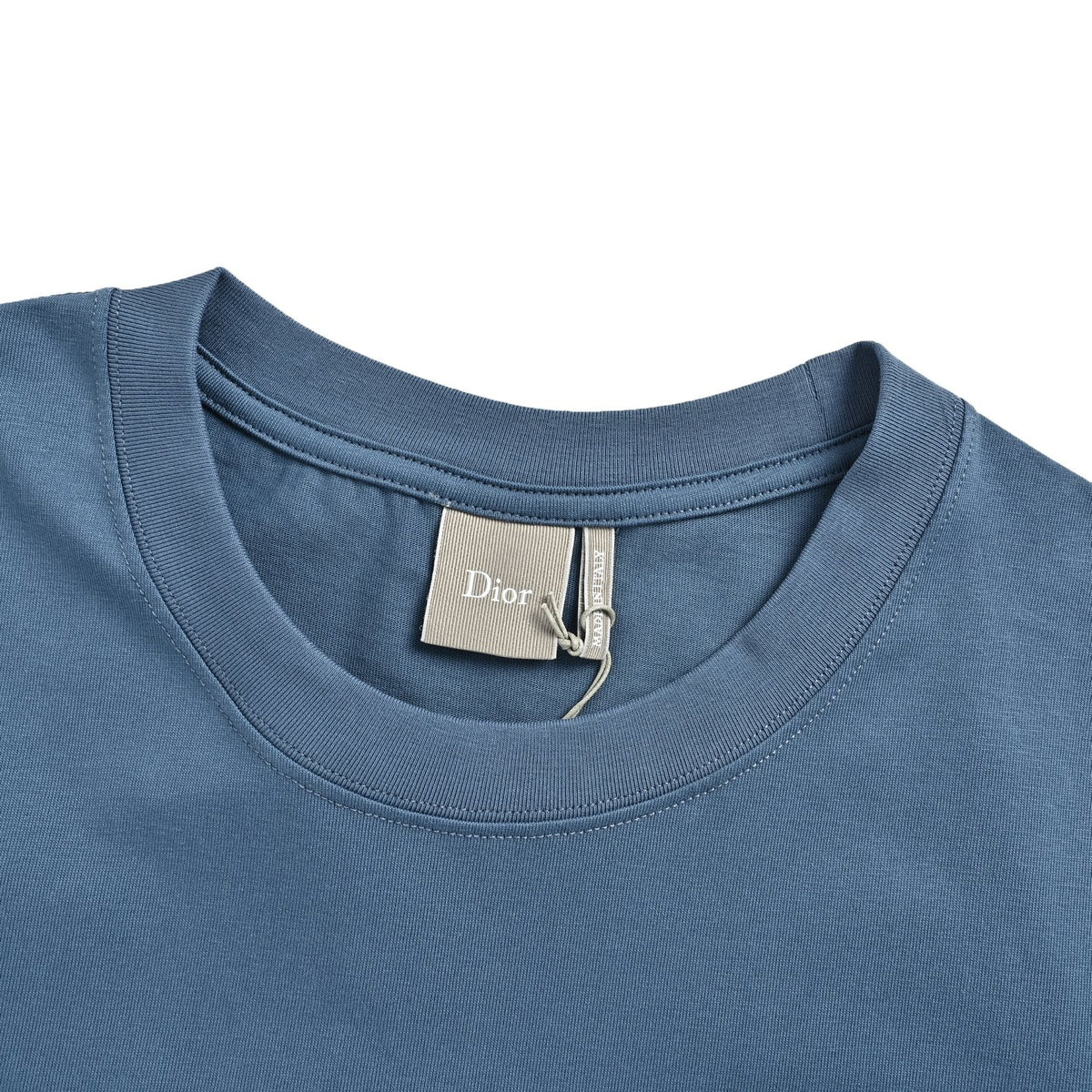 Dior 26ss letter embroidered short sleeves